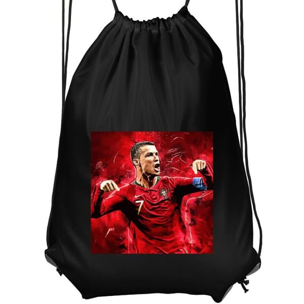 Gymtaske til Børn | Behagelig og Praktisk Ronaldo Sort