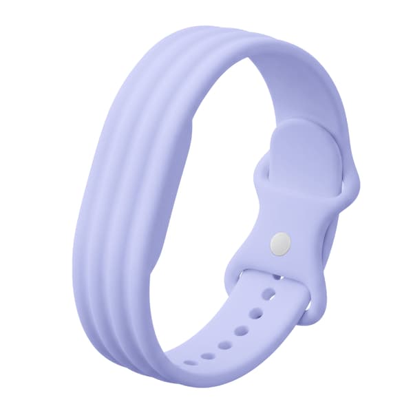 Silikone erstatningsrem til Google Fitbit Ace, Blødt sportsarmbånd, Justerbar urrem**Lilla Lilac