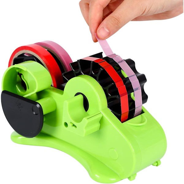 Tape dispenser, semi-automatisk tape dispenser