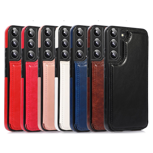 Samsung Galaxy S23 - Deksel med Kortholder Rose Gull Rose gold