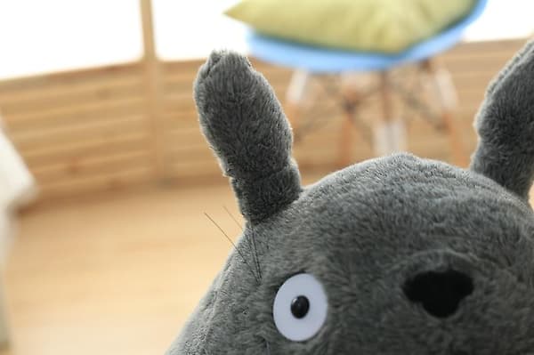 Totoro Plyslegetøj Anime Udstoppede Dyr Dukke til Børn Påskegaver 30cm 30cm(f2) 30cm A