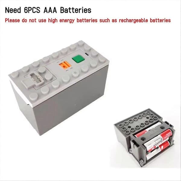 9V AAA batteriboks for strømfunksjonsteknologi PF-blokker 88000-funksjoner for Rob{h}