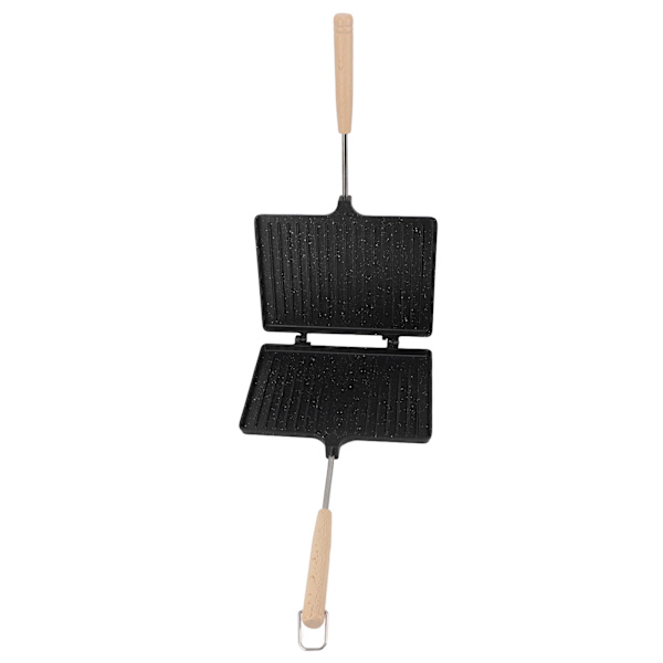 Sandwichbageplade dobbeltsidet non-stick bageplade hjemme morgenmadsplade