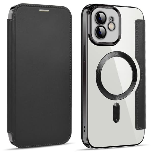 iPhone 12 Cover med MagSafe - Sort