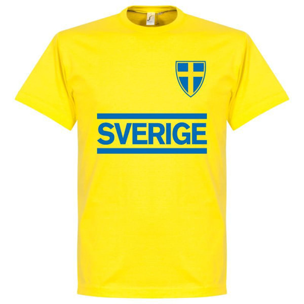 2022 Sommar Svenska Landslaget Ibrahimovic Minnesutgåva Fotbollströja Lös Bomulls Fotbolls T-Shirt{f821}
