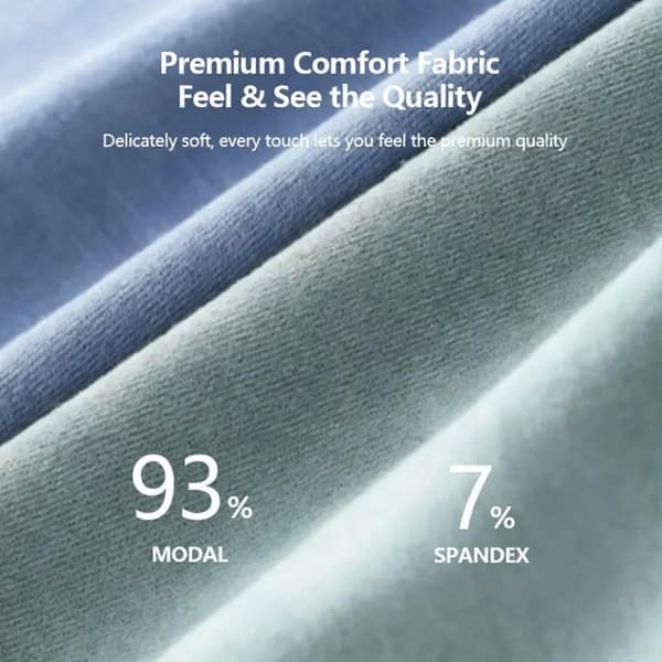Herre Trusser Underbukser Boxer Briefs Åndbare Elefant Næse Mesh Pose Undertøj gray-blue XL