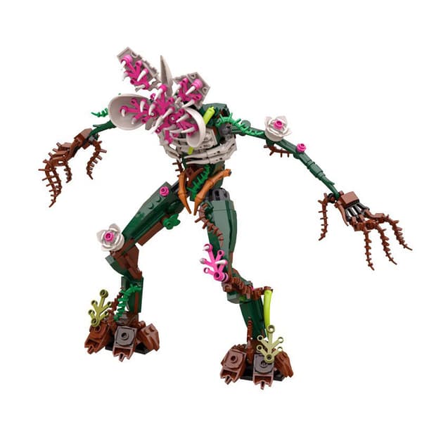 Stranger Things Demogorgon Plante 10311 Byggeklodser – Monster Blomst Model Legetøj