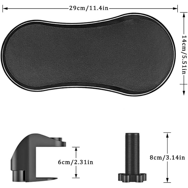 Bærbar Armlæn Ergonomisk Design Artikulær Computer, Håndled
