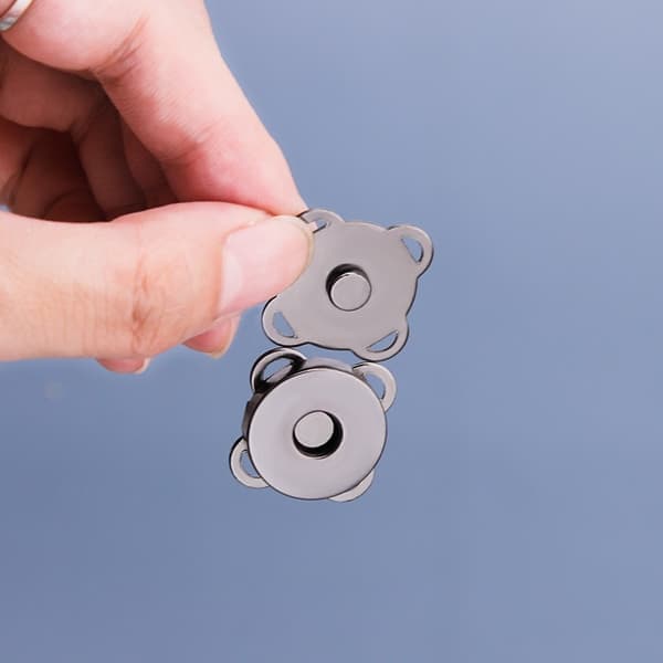 50 stk magnetiske trykknapper magnetiske knapper taske trykknapper spænder tøjtilbehør blandede farver Assorteret farve 2