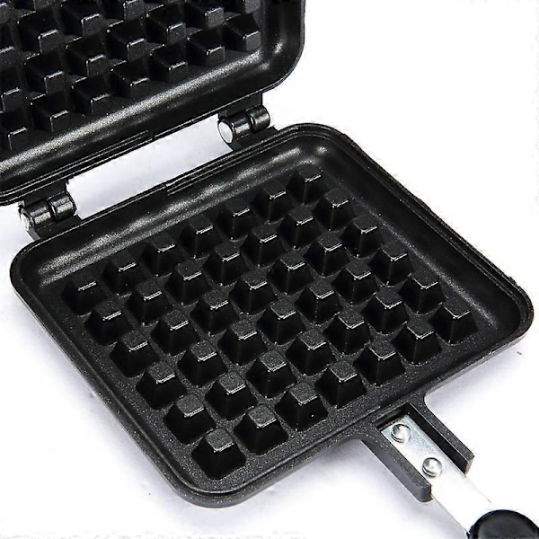 vaffeljern for komfyr, vaffelmaskin, non-stick vaffeljern bakeplate - WELLNGS