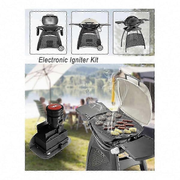 Weber Q320 & Q3200 kaasugrillin sytytyssarja (vuosien 2008-2014 mallit){F2} Som visas