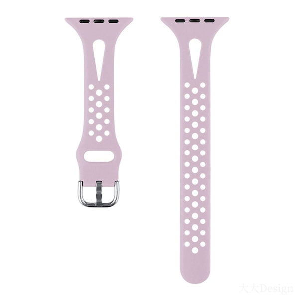 Armband för Apple Watch SE 6 5 4 3 2 vit white 42/44mm