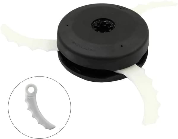 Gresstrimmer Ekstrablad Plast Erstatninger - Gressklipper Tilbehør - Plastblader - for 198426-9 - 198383-1- DUR368AZ -DUR369AZ -DUR368LZ (1...