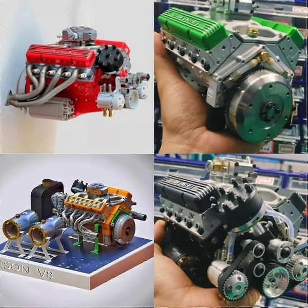 Cison V8 Moottorisarja Bensiini, Bensiini OHV V8 SmallBlock Moottorimallisarja 2025(f2)