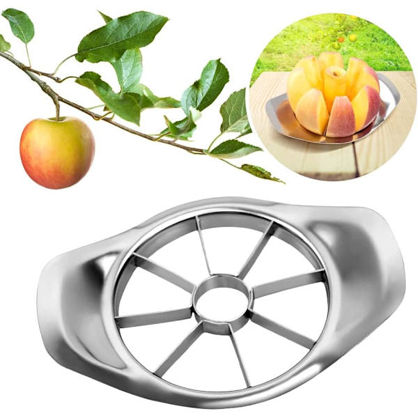 {hw} Äppelskärare Äppeldelare Rostfritt stål Äppelseparator
