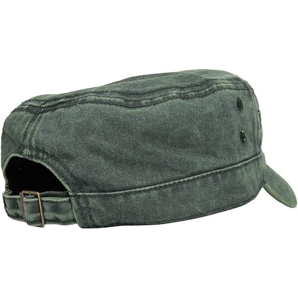 Vintage Militær Caps Herre Army Hatt med Skygge Bomull Kadett Caps W{EE}