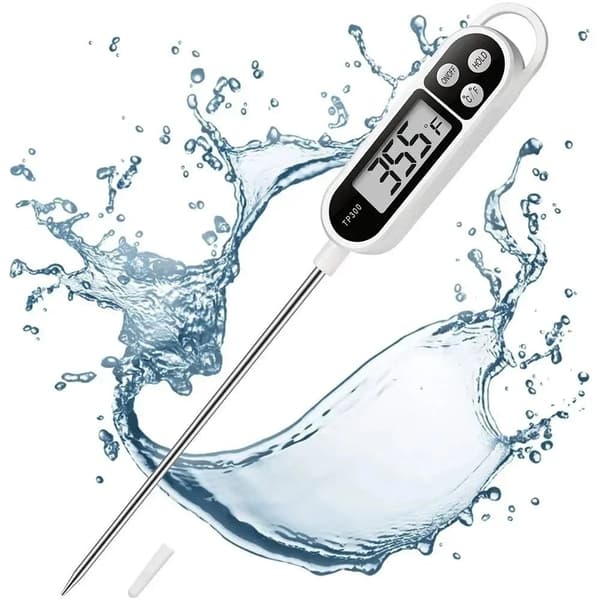 Digitalt Madtermometer TP300 til Kød, Madolie, Vand, BBQ Ovn Køkkentermometer Probe TP300