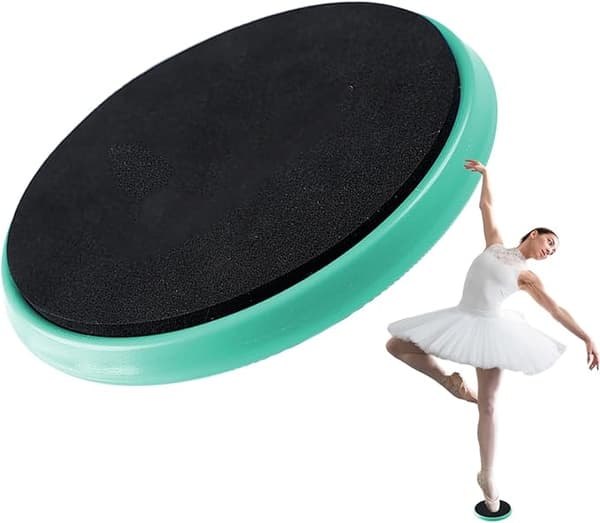 Spinnebrett - Kunstløp Spinnebrett, Kunstløp Spinner, Ballett Spinneskive, Sklisikker Overflate blue