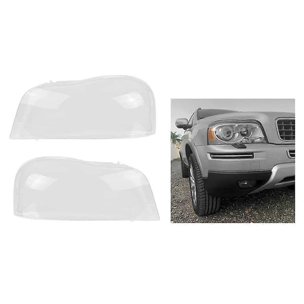 Läpinäkyvä lampunvarjostin Volvo XC90:n ajovaloille 2004-2013