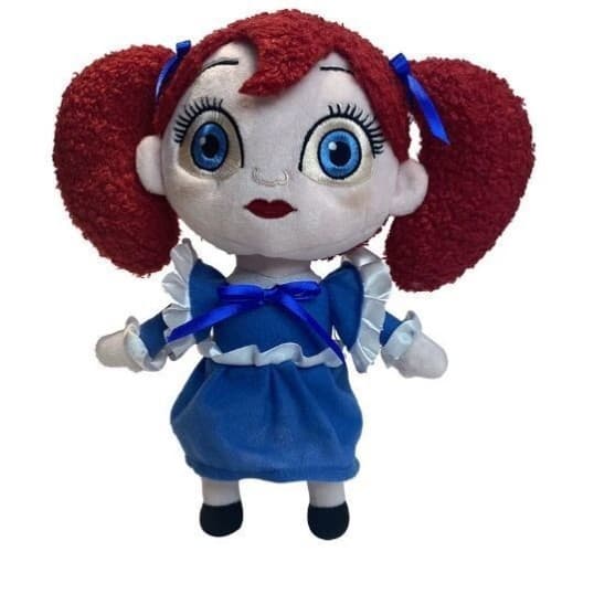 Poppy Playtime 5 Plyschdocka – Skräckspel Gosedjur Barn Samlarpresent *Vit och blå vändbar* White and blue flip