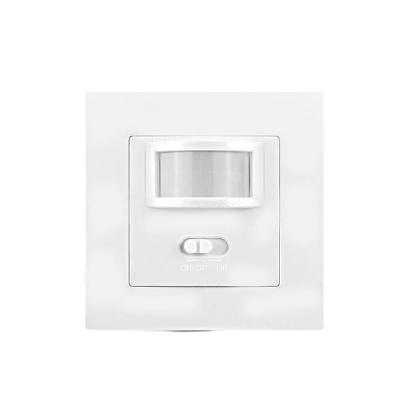 Innfelt bevegelsessensor infrarød Pir-sensorbryter 140 hvit 110-240v Led Ny{hw}