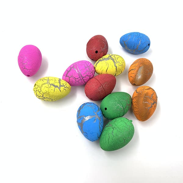 10 stk/sett Magiske klekkende voksende dinosaur egg legg til vann voksende egg Anim(f2)