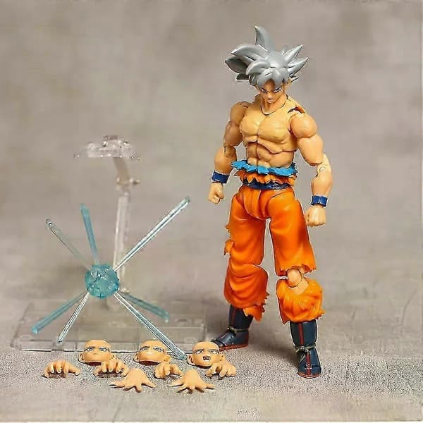 Dragonball Super Son Goku Ultra Instinct SHF Collection Actionfigur PVC Modellfigurer Android 17 box