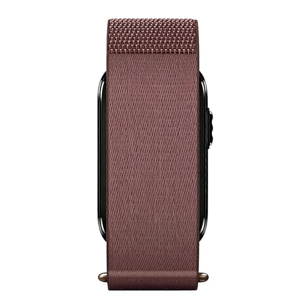 Borrelåsbånd i nylon for Garmin CIRQA Smart Band Bean Paste Pink