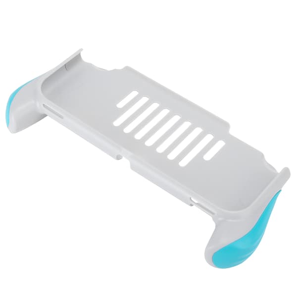 ABS Blå Spillekonsol Greb Knap Cover Hærdet Glas Beskyttelsessæt til Switch Lite{F2}
