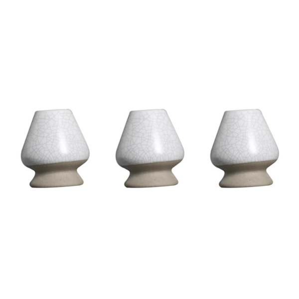 1/2/3 Handgjord Matcha Vispställ Te-ceremoni Teset för Vit med Spricka 6 x 7cm 3S 3Sets White with Crack 6 x 7cm
