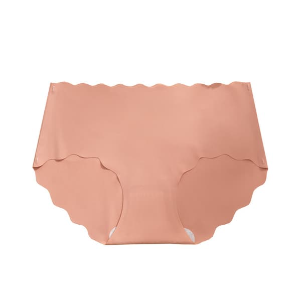 3 STK Sømløse Ice Silk Trusser til Kvinder, Åndbare Lette Usynlige Trusser*M*rød red M