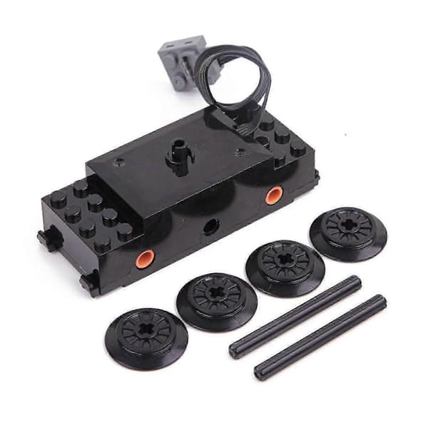 4 stk. Technic Power Functions Batteriboks Togmotor Mottaker Fjernkontroll Pakke Sett Boris