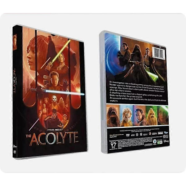 Star Wars: The Acolyte (DVD Engelsk version, 2-Disc Box Set) Ny Förseglad Engelska{F2}