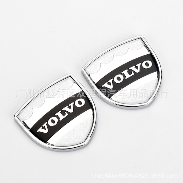 Passer til Volvo VOLVO Volvo S60 S90 XC60 XC90 modificeret skjold bil logo bil mærkat hale label{f511}