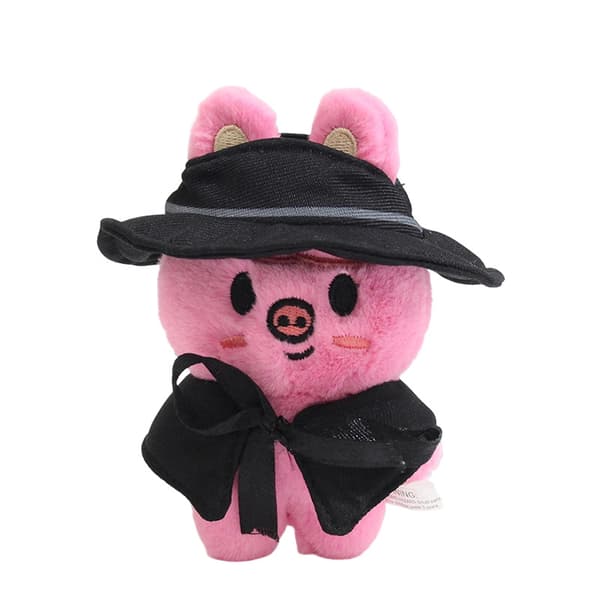 SKZ Plyschdocka – Söt Huvmantel Plyschfigur Samlarobjekt Fanpresent 12cm*fox* fox