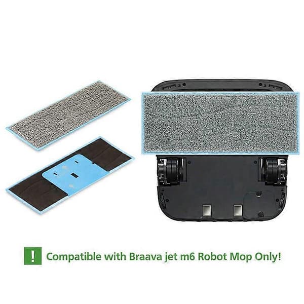 Erstatning for Braava Jet M6 våtmoppputer I-Robot Braava Jet M-serie M6 (6110) (6012) (6112) U（F2）