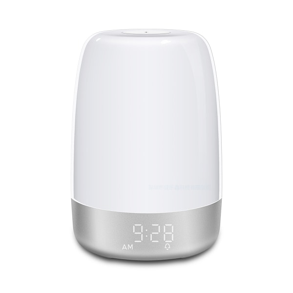 Touch Wake Up Natlampe med Solopgangssimulering Vækkeur, 3{F2}