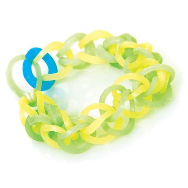 Loom Bands Sæt - 600 stk - Lav dine egne armbånd og figurer(f2) multifärg multicolor
