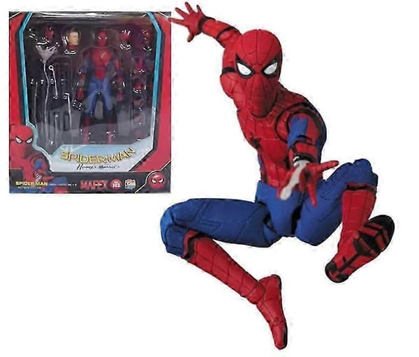 Spiderman Bevegelig Dukke Leke Anime Samling Modell Gaver