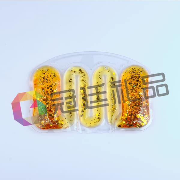 Gel Squishy Stressleksak – Transparent Sandklämleksak för Ångestlindring *Vit* White