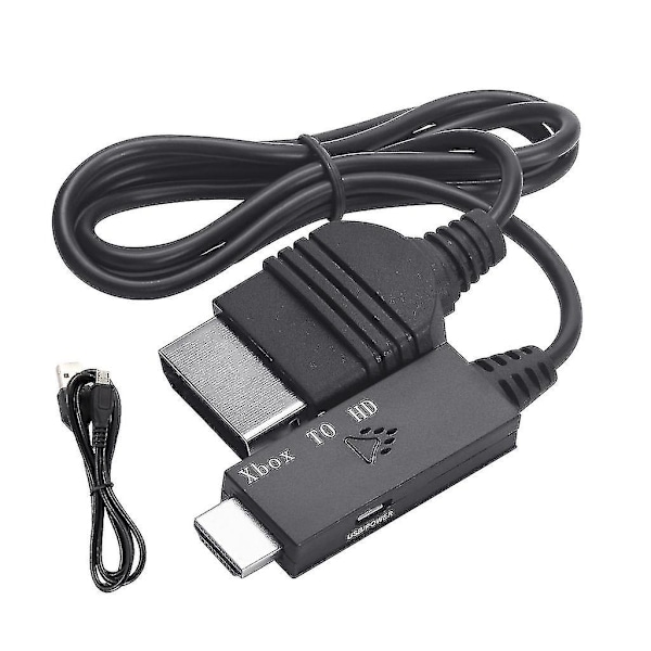 Adapteri Xboxista HDMI-yhteensopivaan muunninadapteriin 1080i 720p 480p muunnin Zy