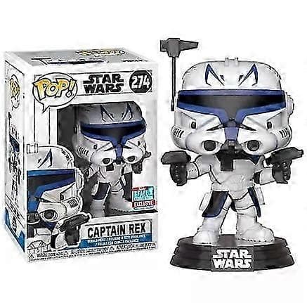 Funko POP Star Wars Captain Rex 274# Vinylfigur Fall Convention Exclusive Comic Con Collection Limited Edition Modellleker 274 A