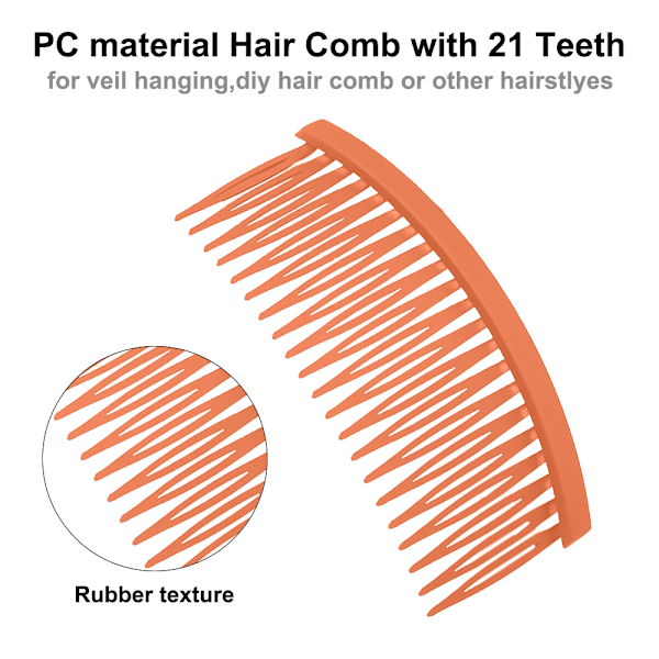 5 kpl hiuskammat naisille Tarvikkeet Hääkampa 21 T Style 2