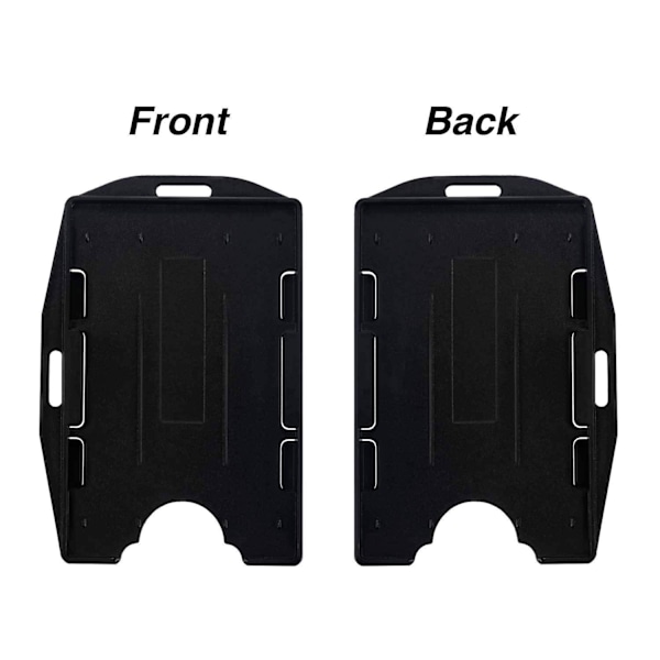 2-pack korthållare med infällbar märkesrulle (f2)