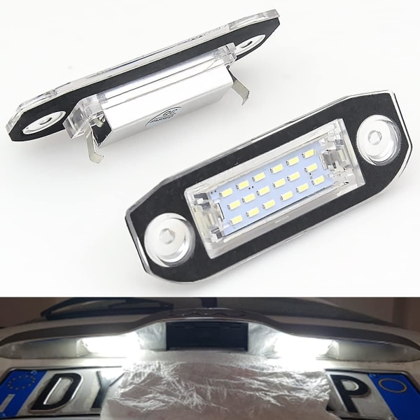 2 kpl LED-kilpien valot Volvo VOLVO S40 S60 S80 XC70 XC60 rekisterikilven valoon