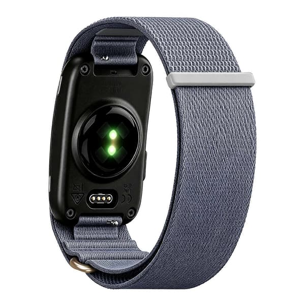 Borrelåsbånd i nylon for Garmin CIRQA Smart Band Sea Mist Blue