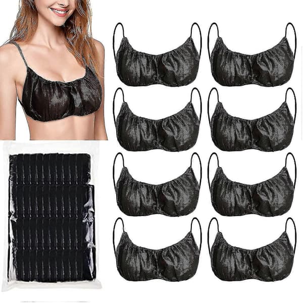 50 stk. engangs-bh til spraytan, engangs-spa-salon-topbeklædning, undertøj, spraytan-bh'er, lingeri