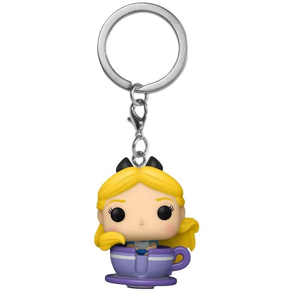 Liisa Ihmemaassa Avaimenperä Minifiguuri Riipus