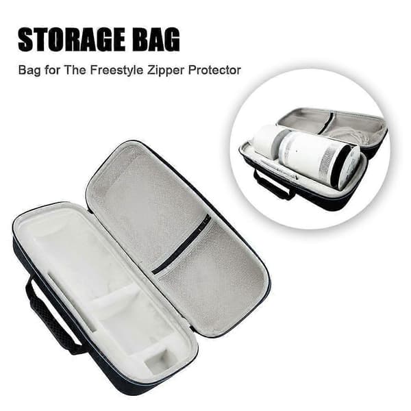 Sort (A) $ Ny Samsung The Freestyle Hjemmeprojektor Opbevaringsboks, Campingudgave{F2}