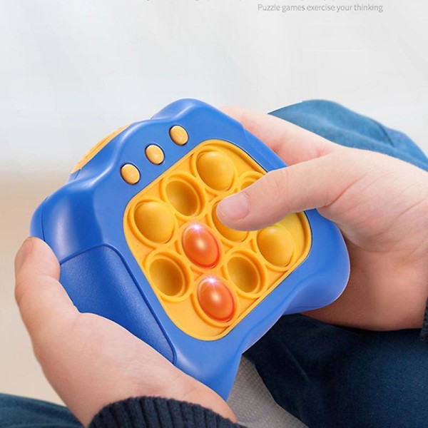 Snabb tryck pop fidget leksaker spelmaskiner för pojkar och flickor Snabb tryck bubbla stressavlastning sensoriska leksaker barn födelsedagspresenter